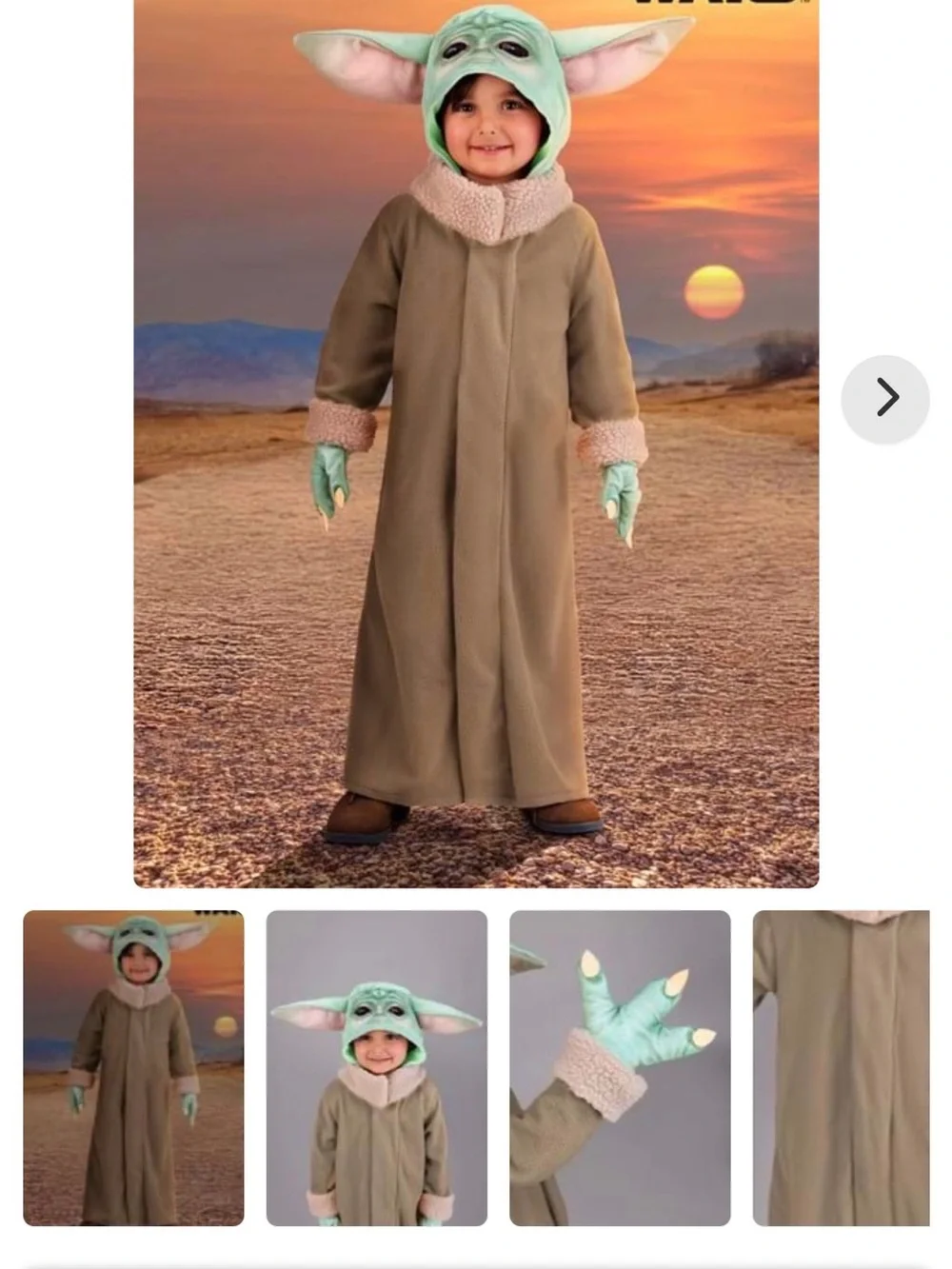 Baby Yoda Costume